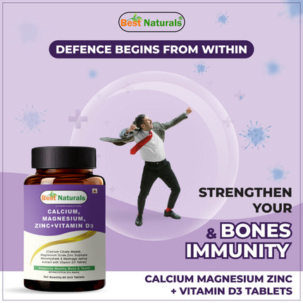 Calcium-Magnesium-Zinc + Vitamin D3