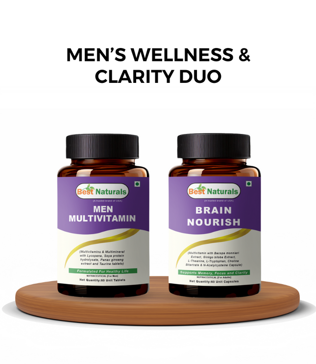 Men’s Wellness & Clarity Duo