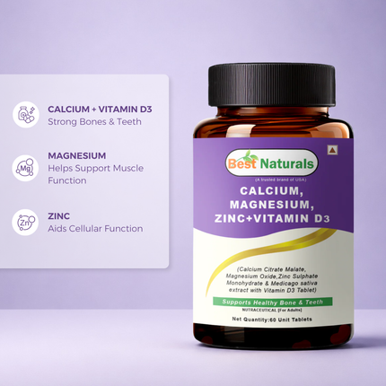 Calcium-Magnesium-Zinc + Vitamin D3