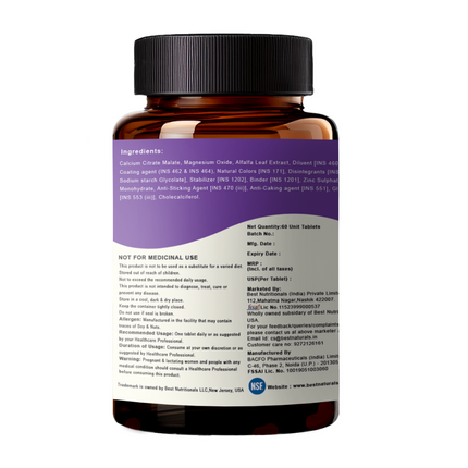 Calcium-Magnesium-Zinc + Vitamin D3